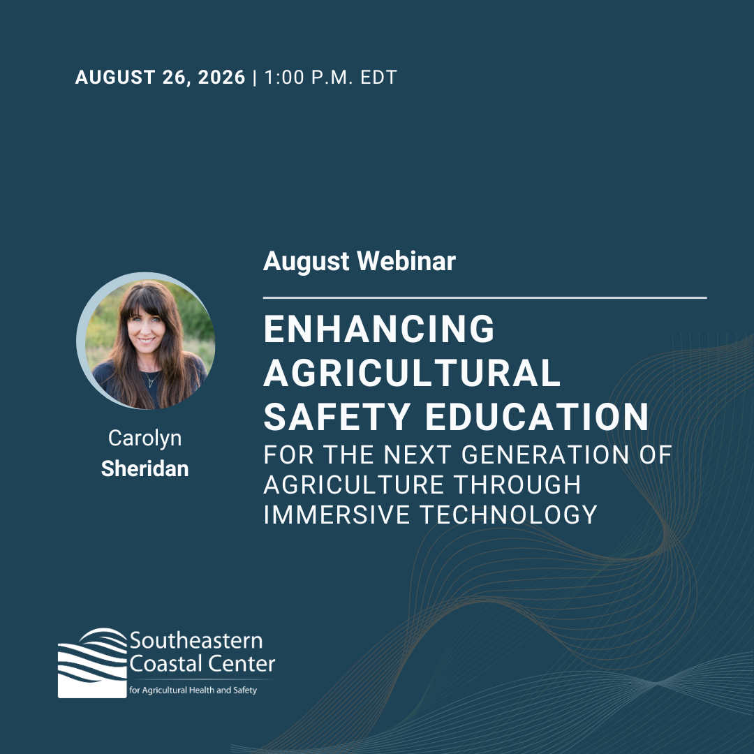 decorative image depicting title of webinar and a photo of Carolyn Sheridan